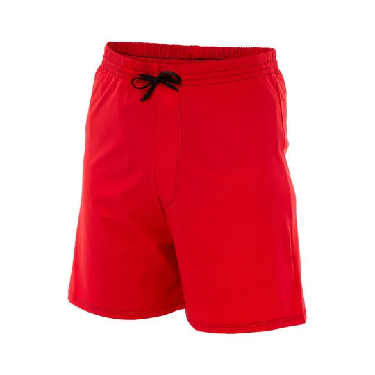 Kes-Vir Eco Men's Red Swim Shorts