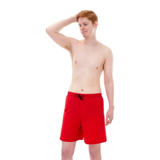 Kes-Vir Eco Men's Red Swim Shorts