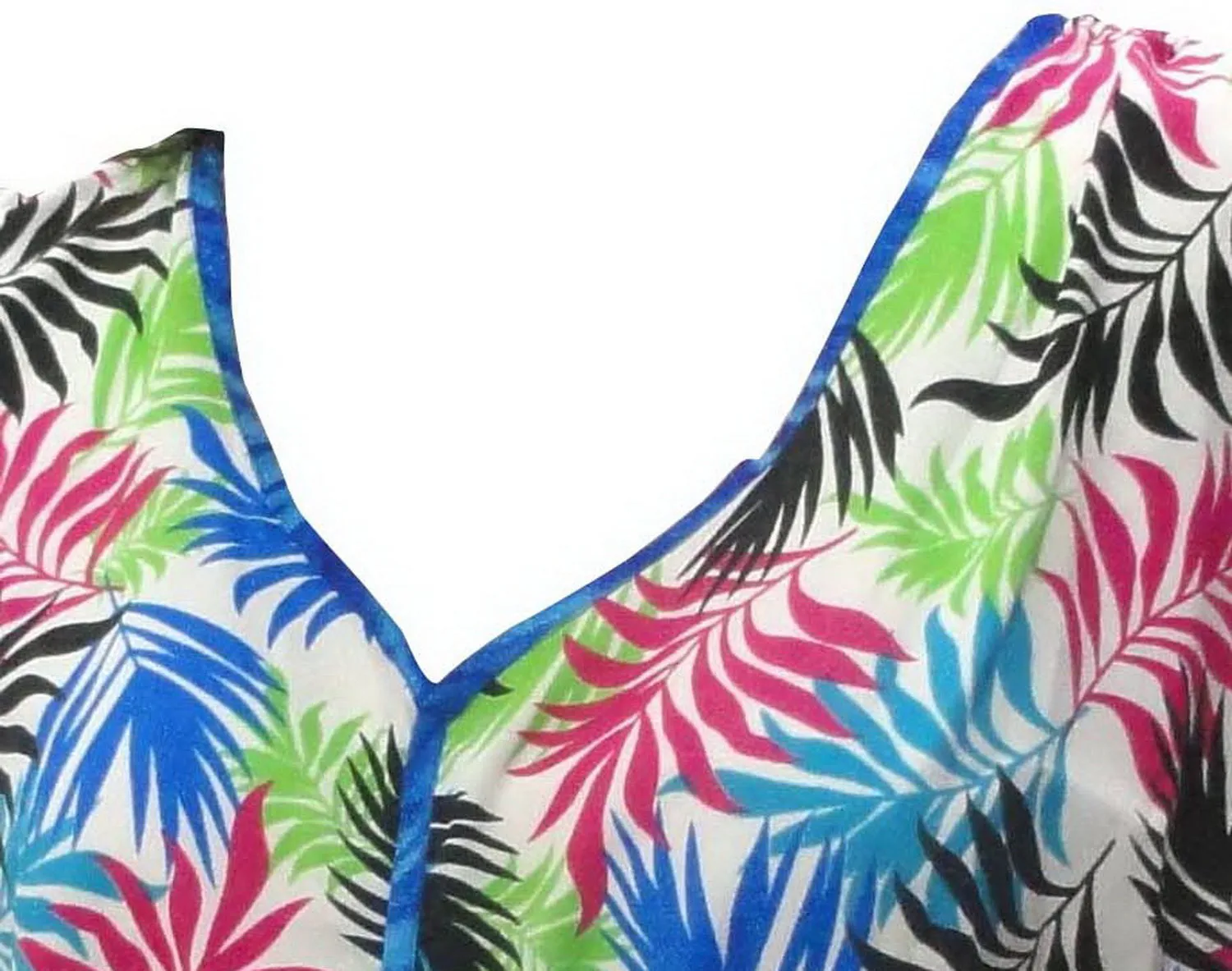 LA LEELA Women's Plus Size Cover Up Swimwear for Beach Pool US 4-14 Multi_R941