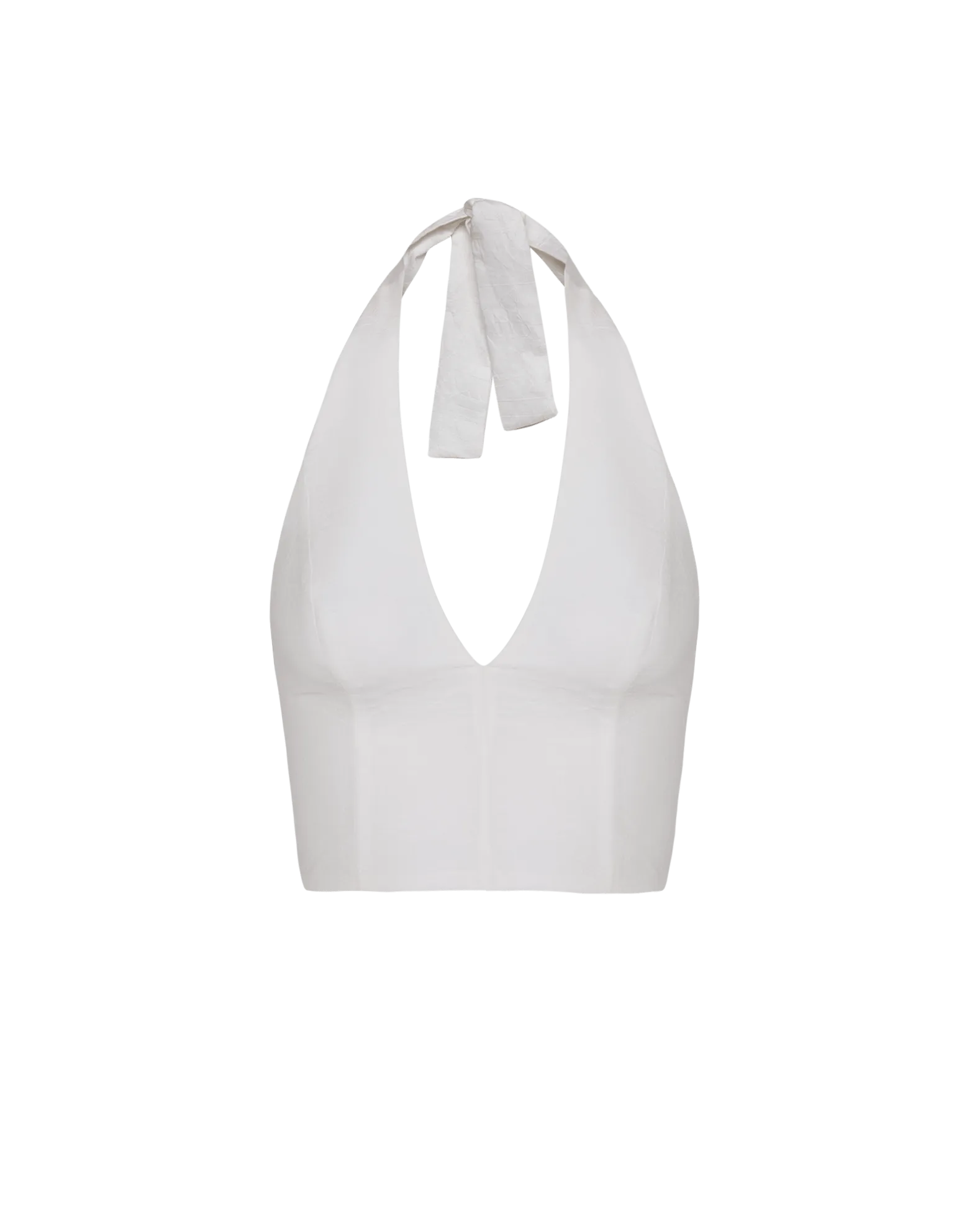 Lys Halter Top - Off White
