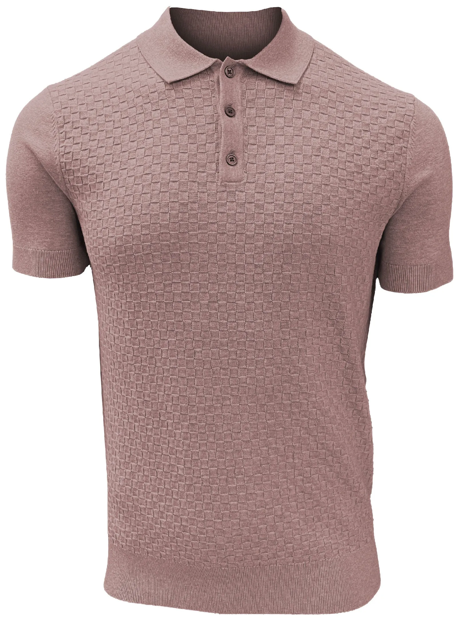 MARC | Polo Buttoned With Front Texture||MARC | Polo À Boutons Avec Texture Sur Le Devant