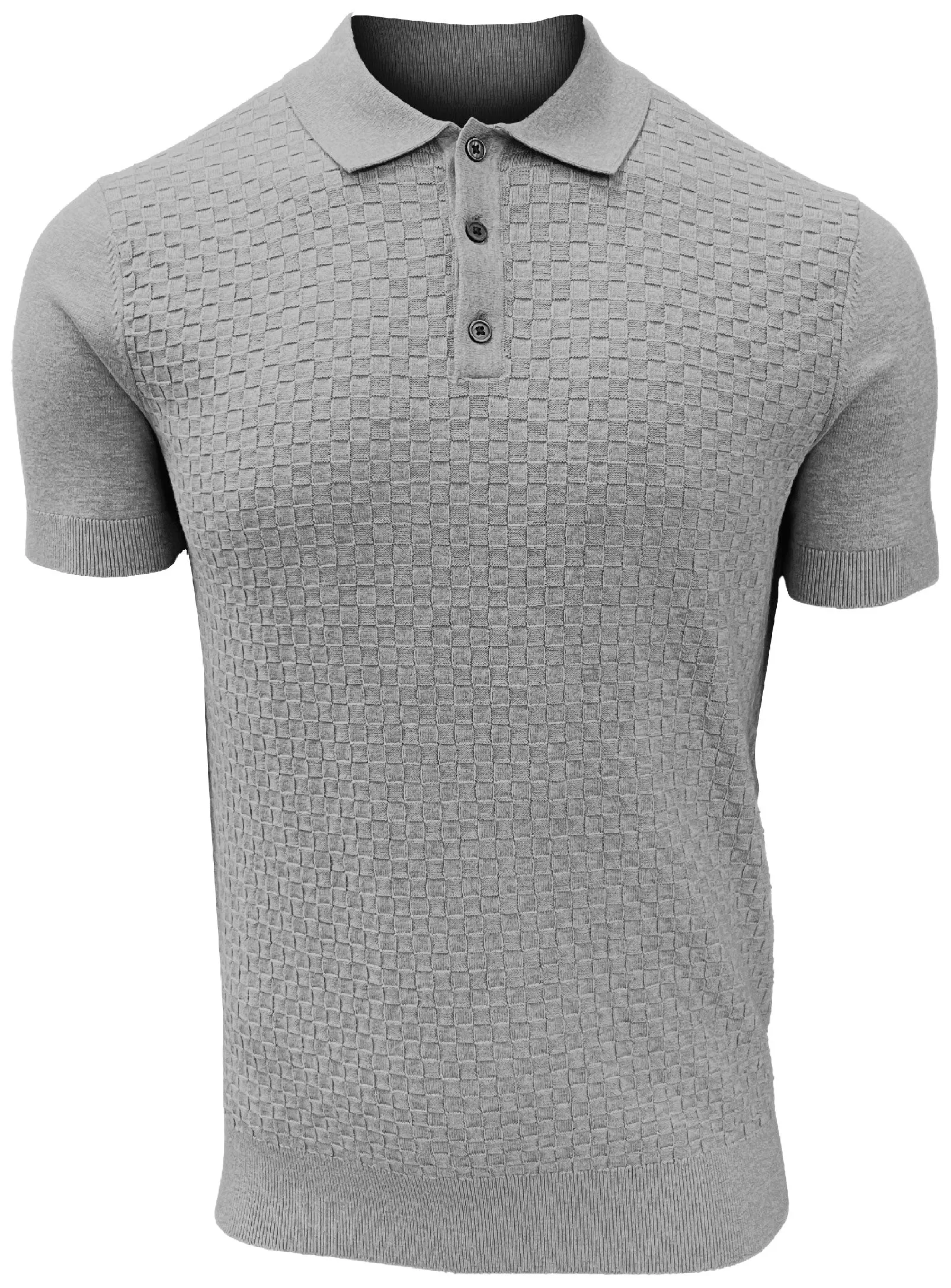 MARC | Polo Buttoned With Front Texture||MARC | Polo À Boutons Avec Texture Sur Le Devant