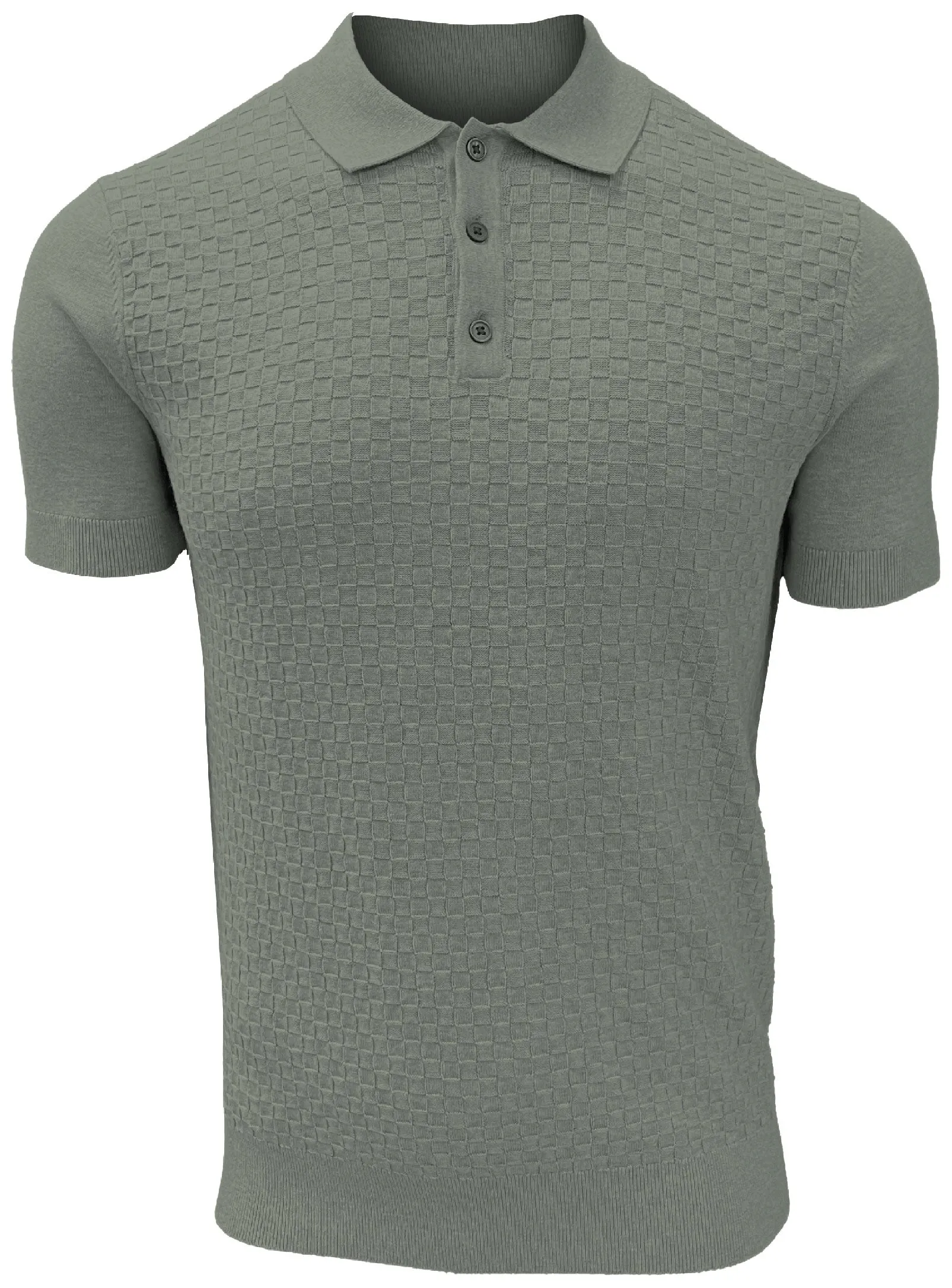 MARC | Polo Buttoned With Front Texture||MARC | Polo À Boutons Avec Texture Sur Le Devant