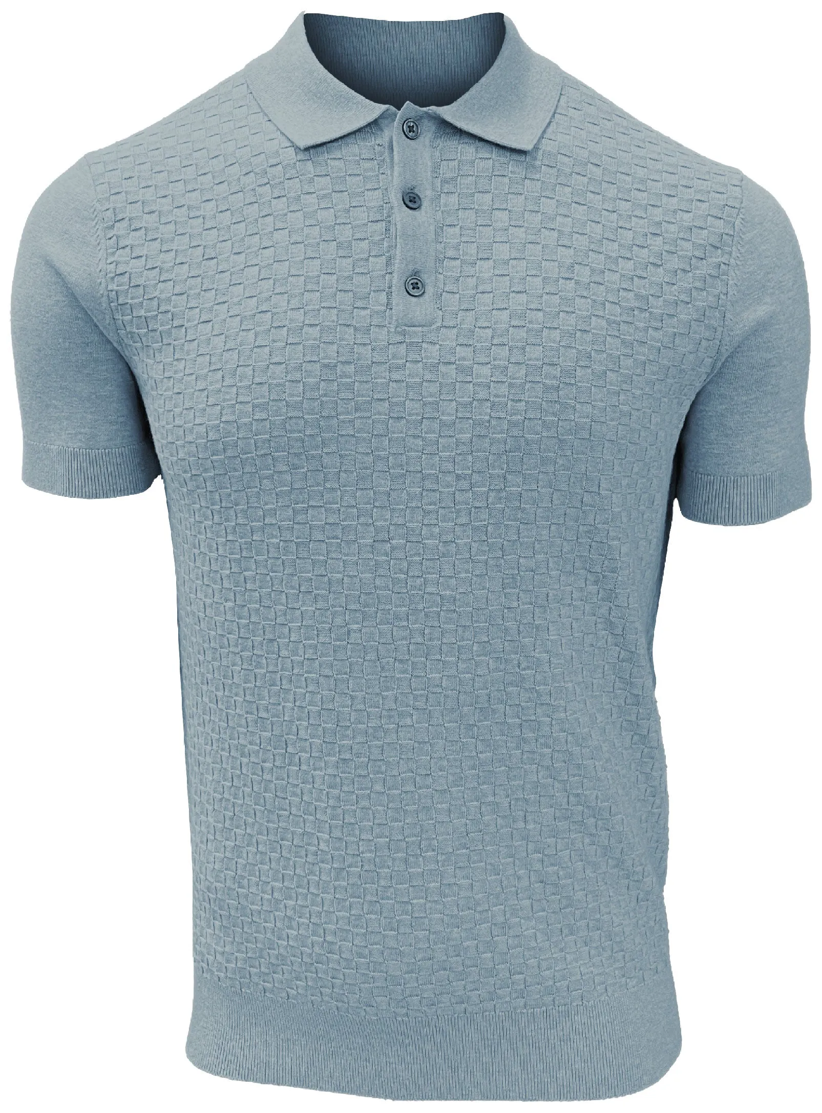 MARC | Polo Buttoned With Front Texture||MARC | Polo À Boutons Avec Texture Sur Le Devant