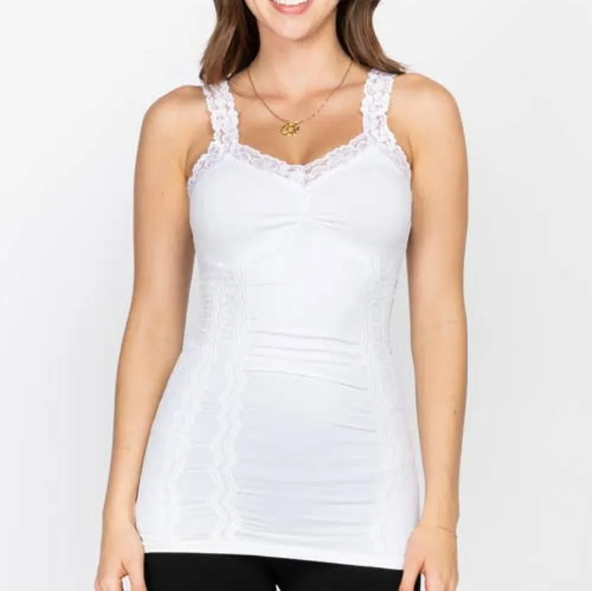 M.Rena - Seamless Laced Camisole Corset