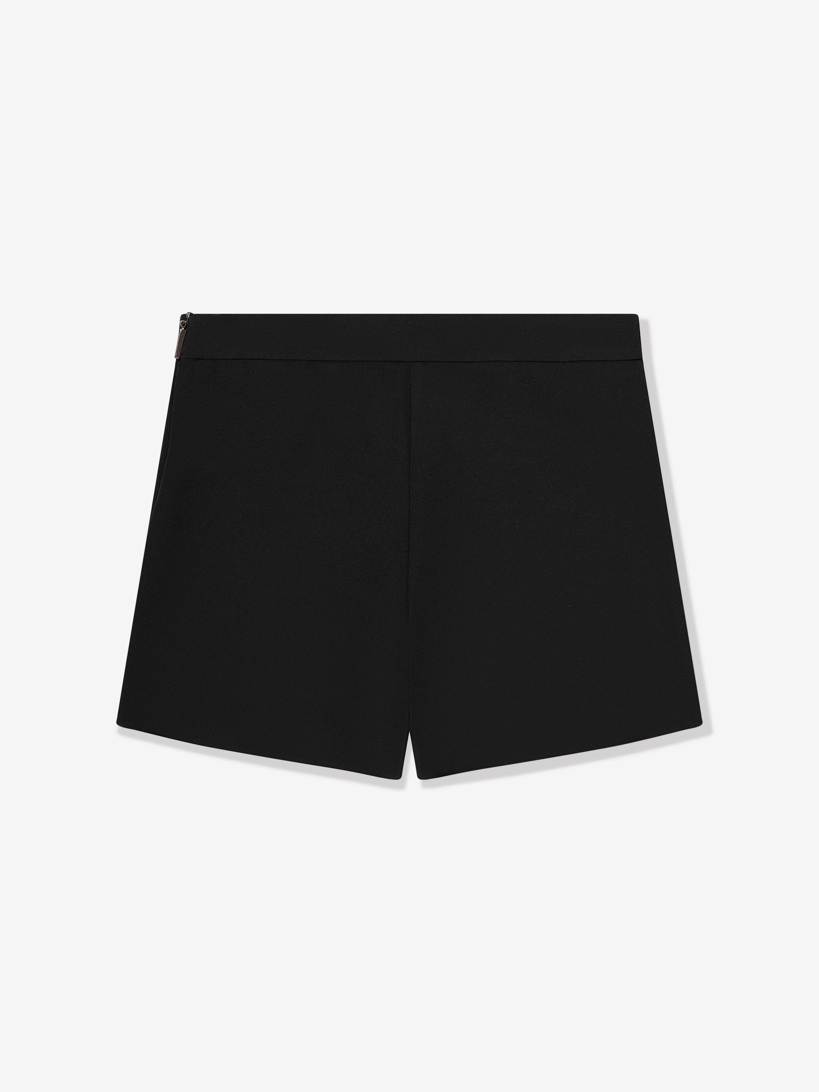 MSGM Girls Tech Fabric Skort in Black