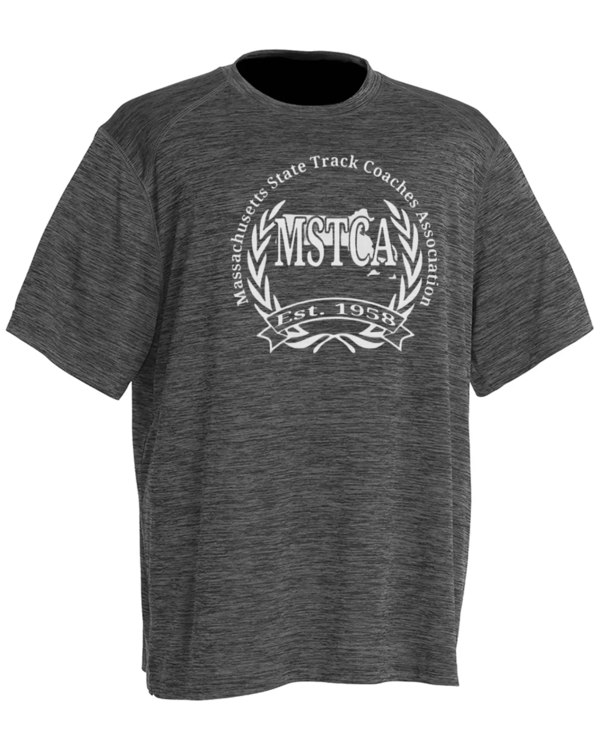 MSTCA MEN'S SPACE DYE PERFORMANCE TEE (3764)