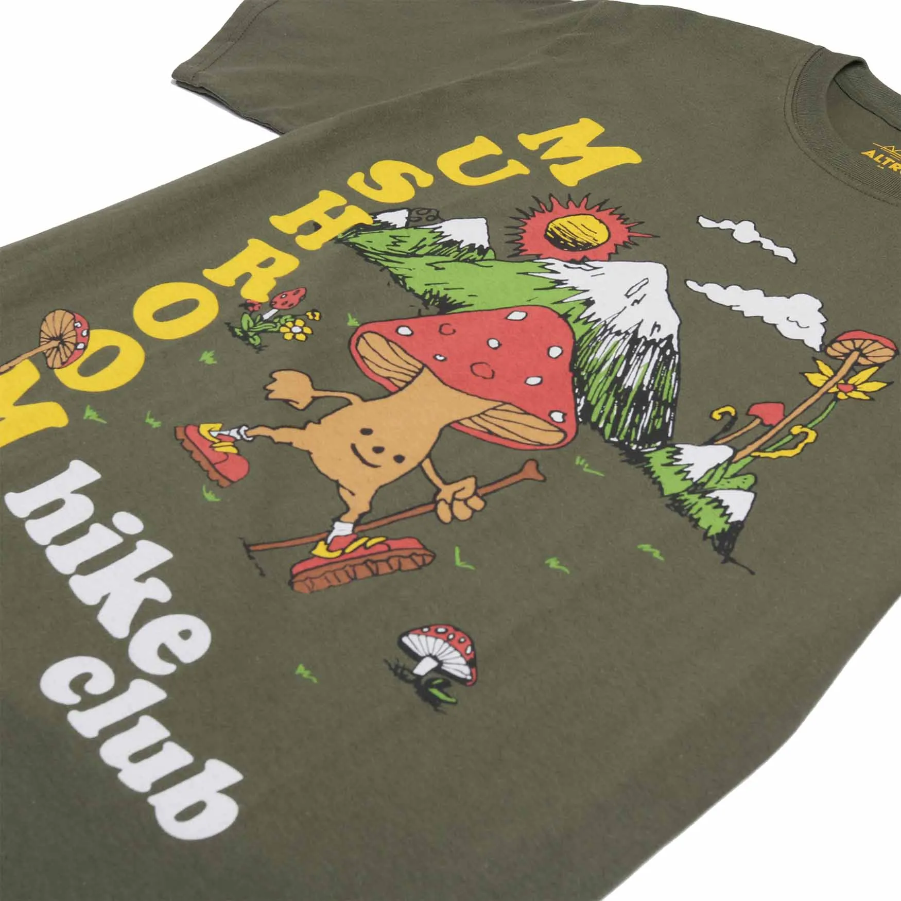 Mushroom Hike Club tee