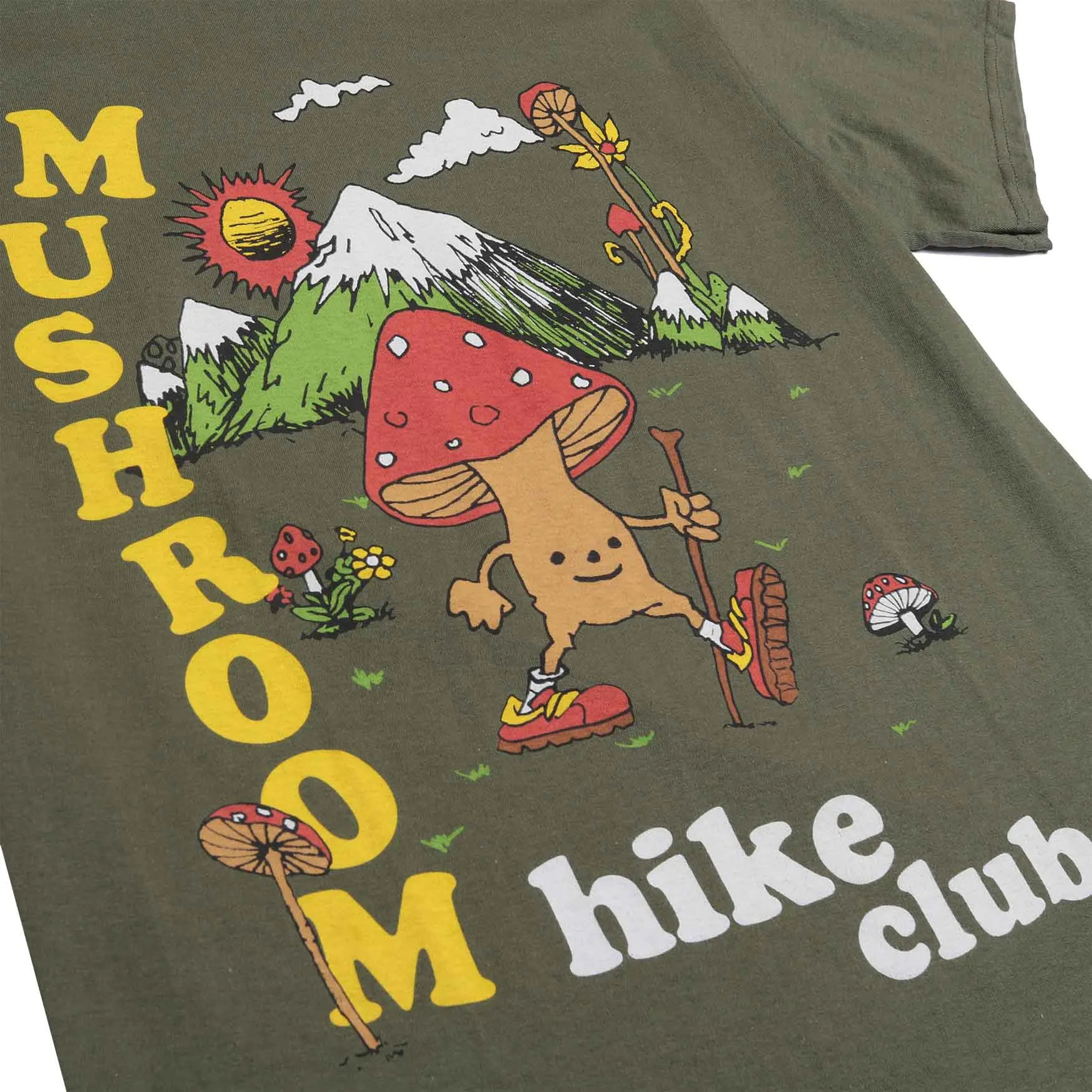 Mushroom Hike Club tee