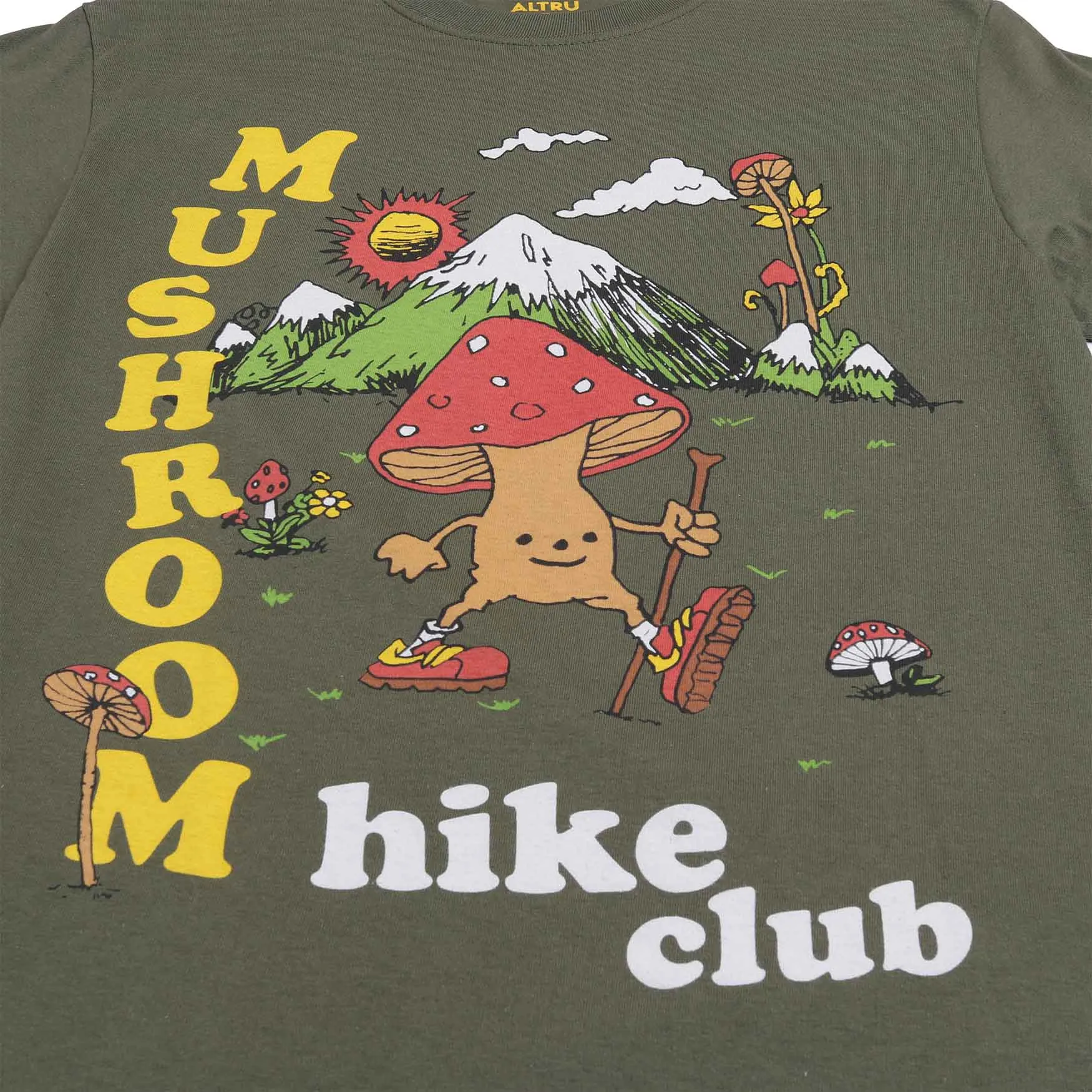Mushroom Hike Club tee