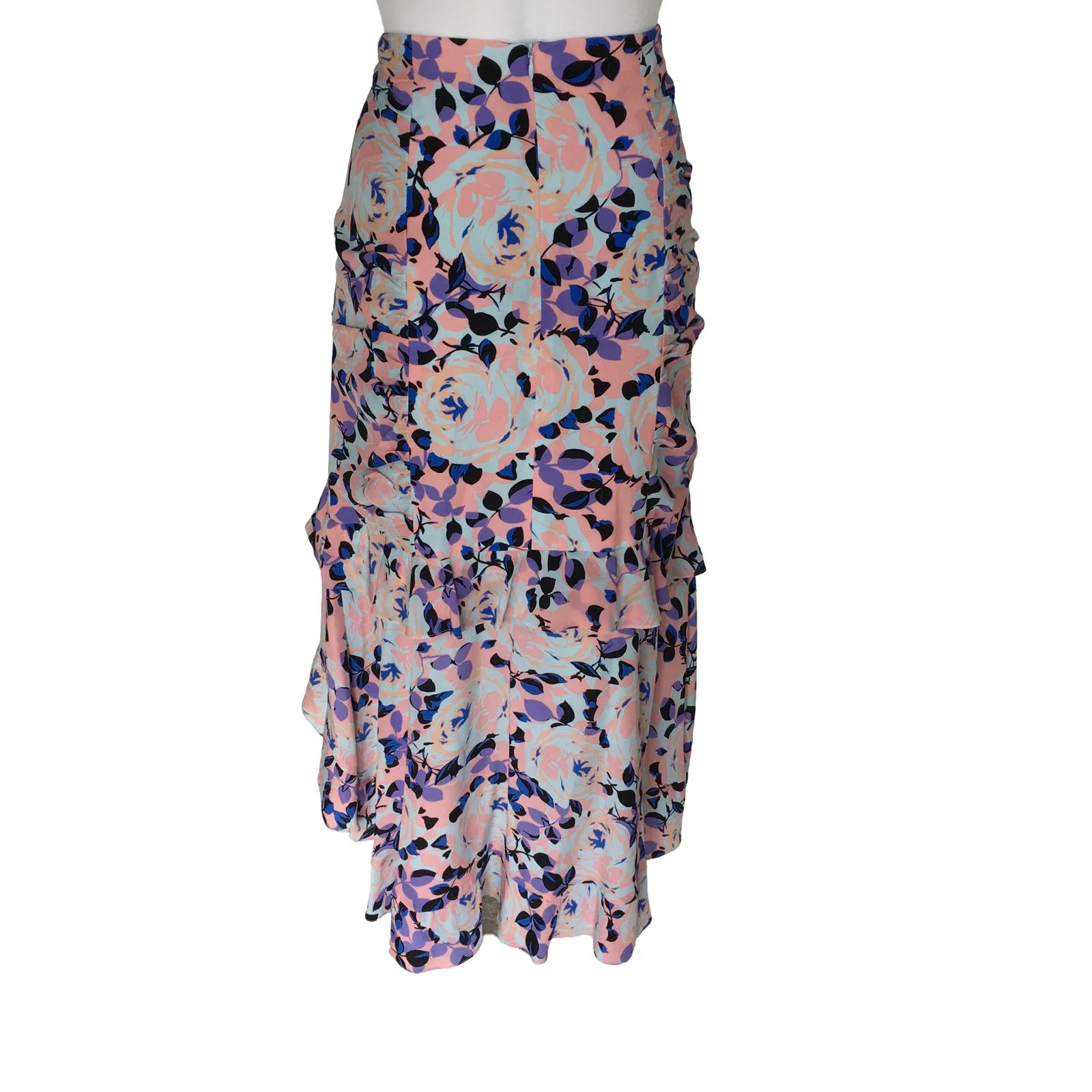 Nanette Lepore Flowers Multicolor Casual Skirt