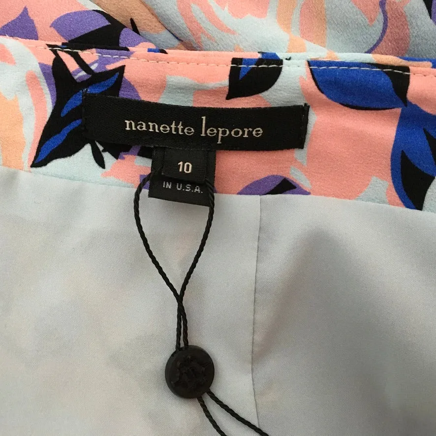 Nanette Lepore Flowers Multicolor Casual Skirt