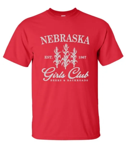 Nebraska Girls Club Tee