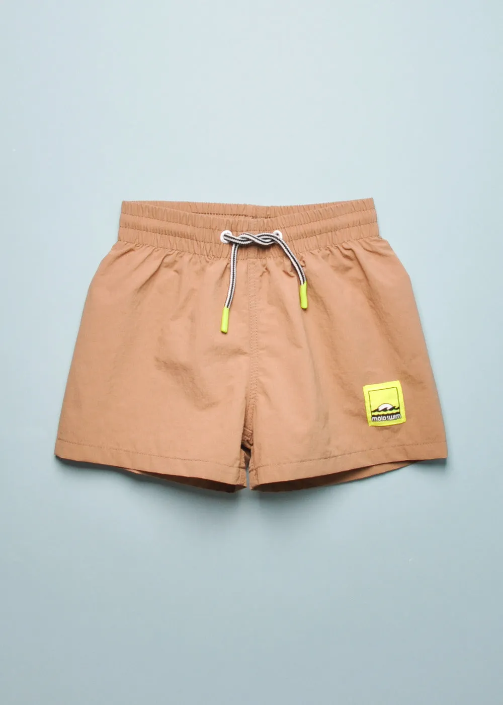 NIKO SOLID SWIMSHORTS - SANDALWOOD
