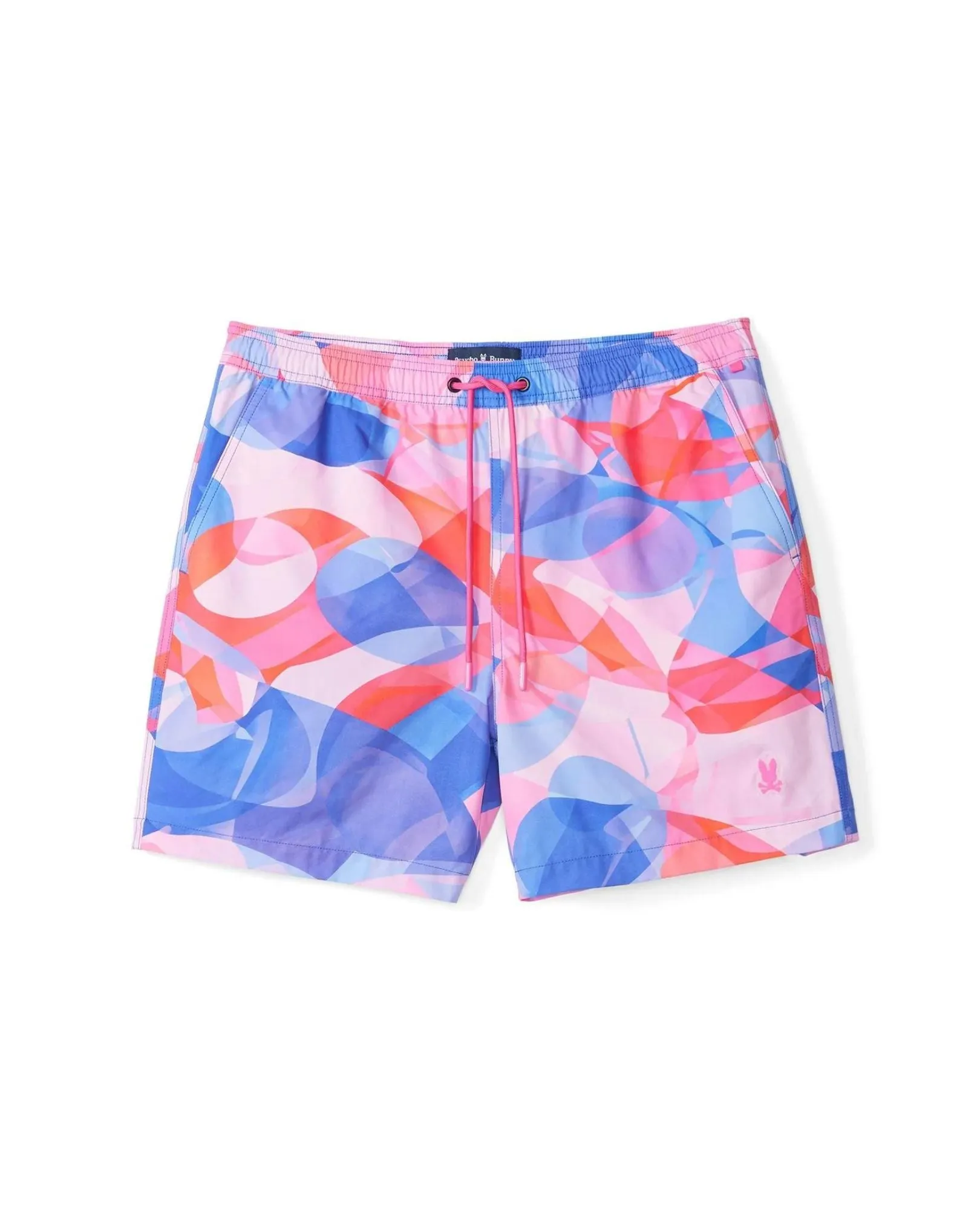 Norridge All Over Print Swim Trunk - Pink Glow