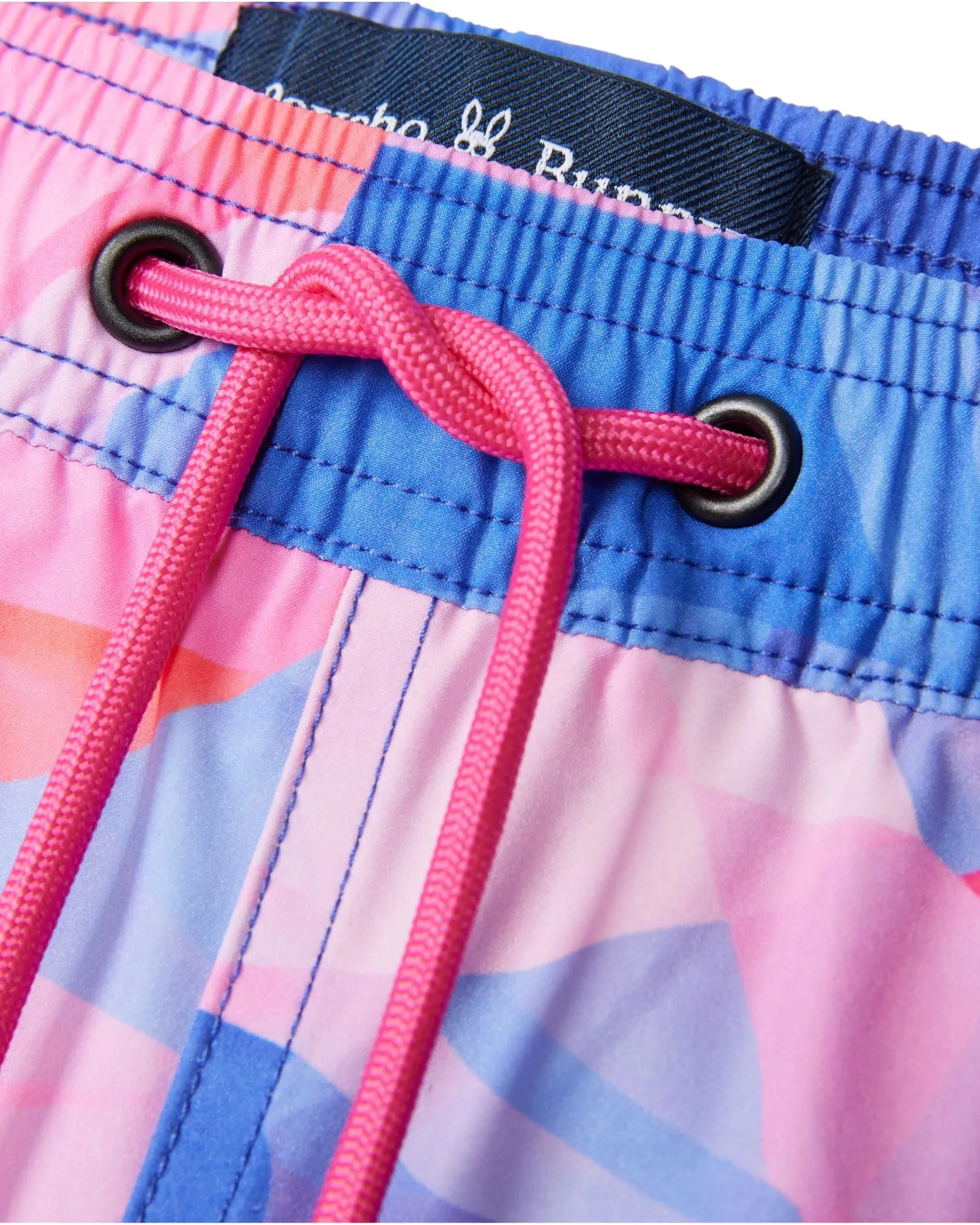 Norridge All Over Print Swim Trunk - Pink Glow