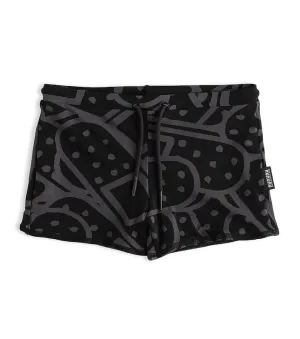 NUNUNU Melting Bandaid Swim Shorts