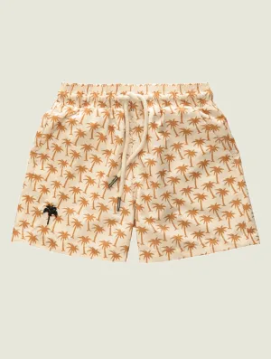 OAS BEIGE PALM swimshorts