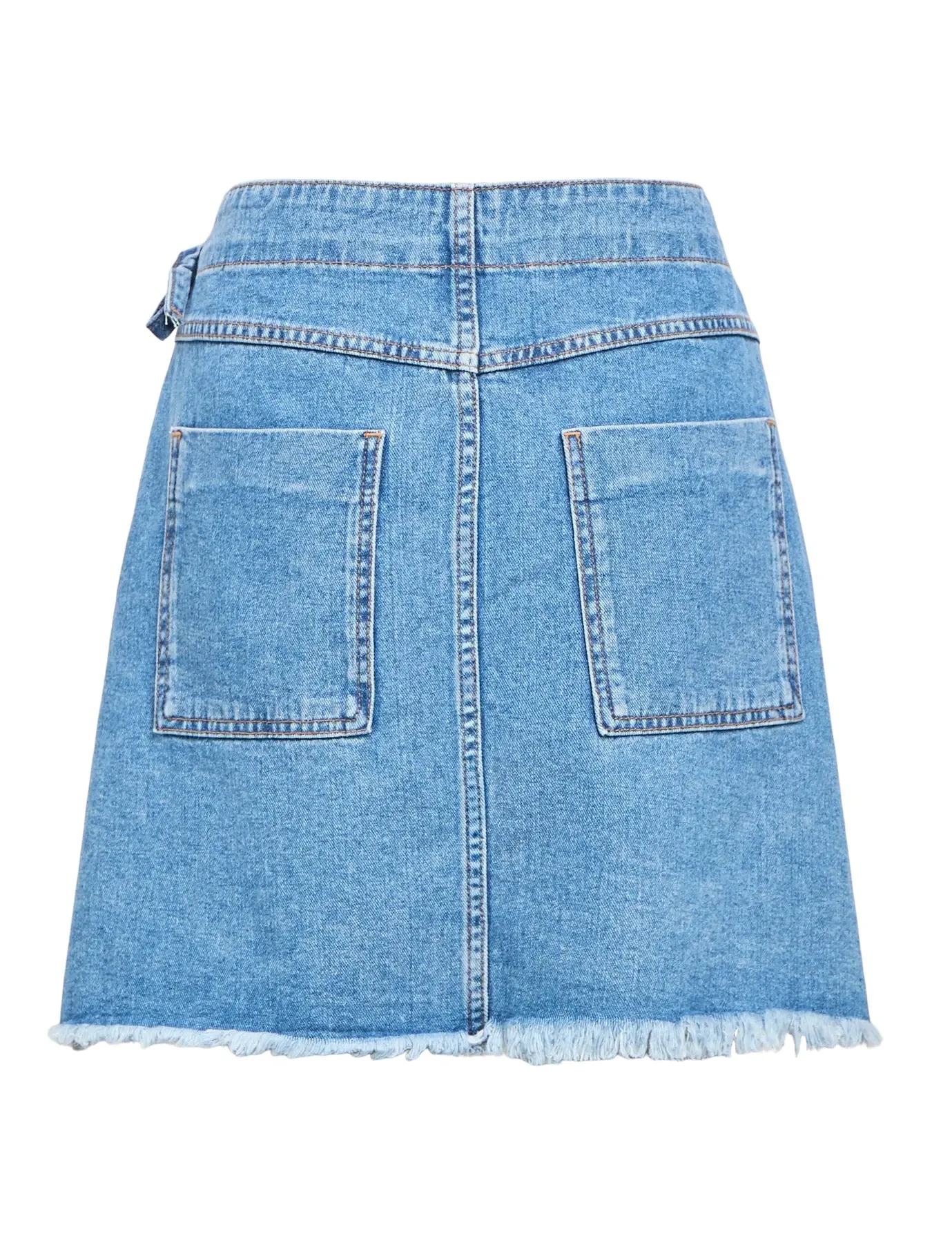 OBJECT - Denim Wrap Skort