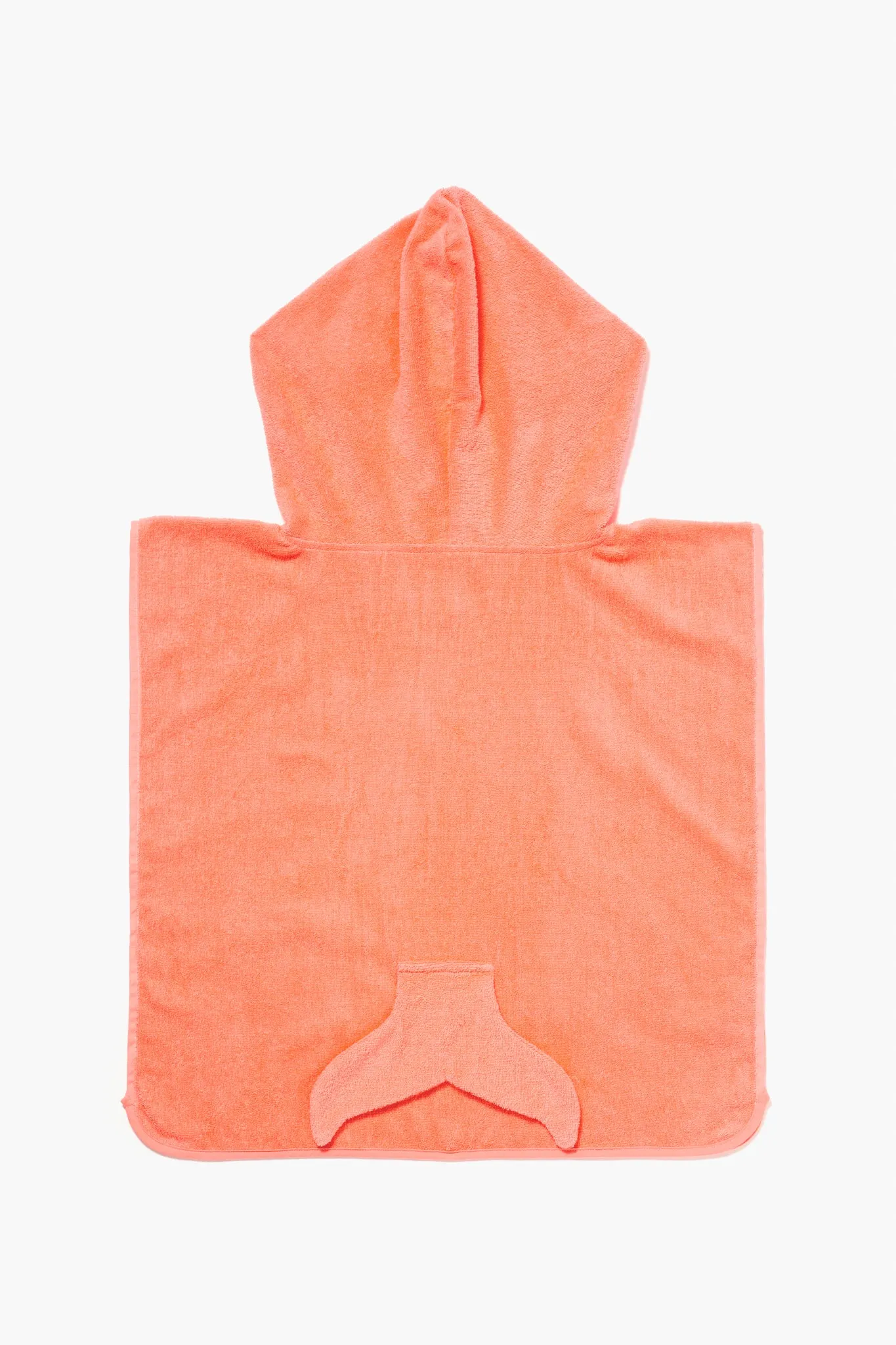 Ocean Treasure Neon Rose Tots Hooded Beach Towel