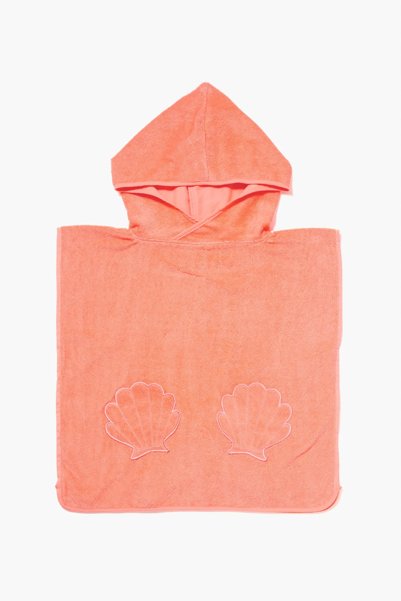 Ocean Treasure Neon Rose Tots Hooded Beach Towel