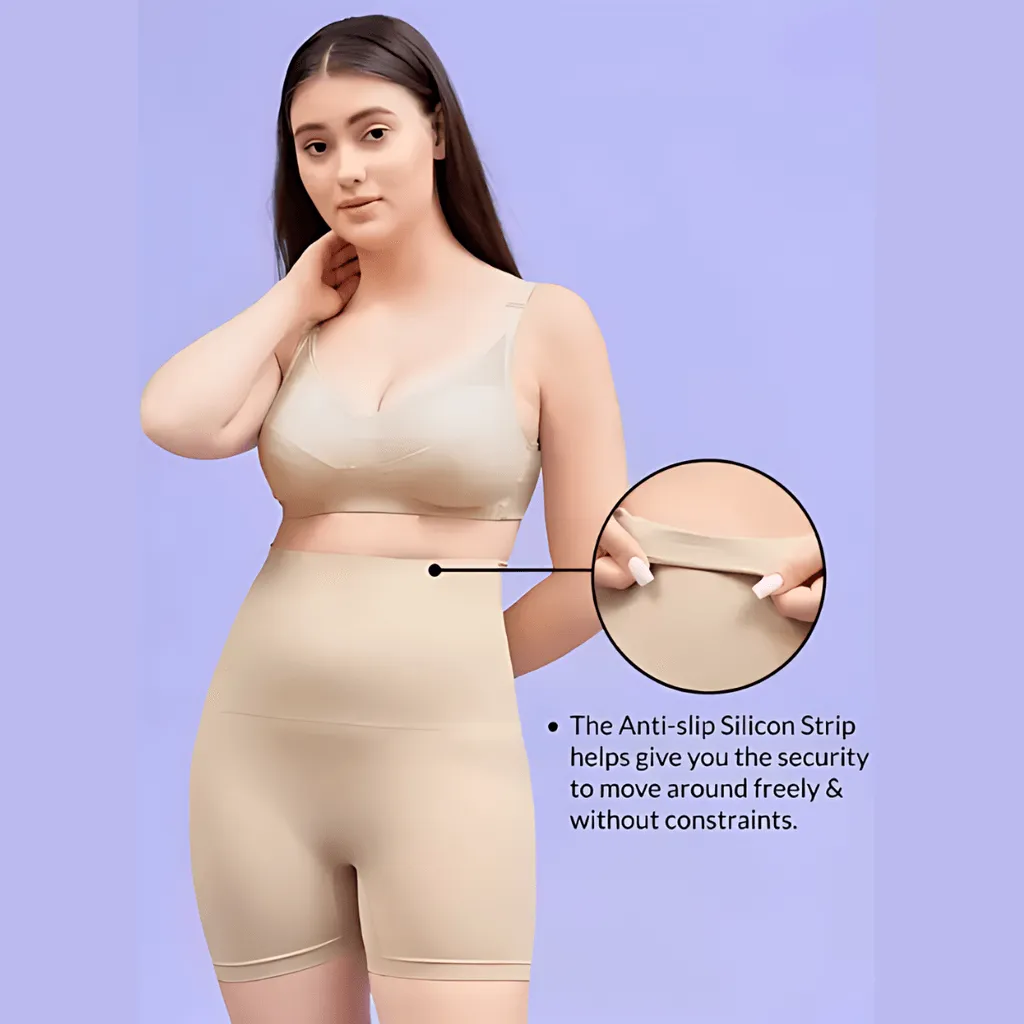 Olsic High Waist Tummy Slim Shorts Pantie Abdoman Control Pants Women Body Shaper Underwear