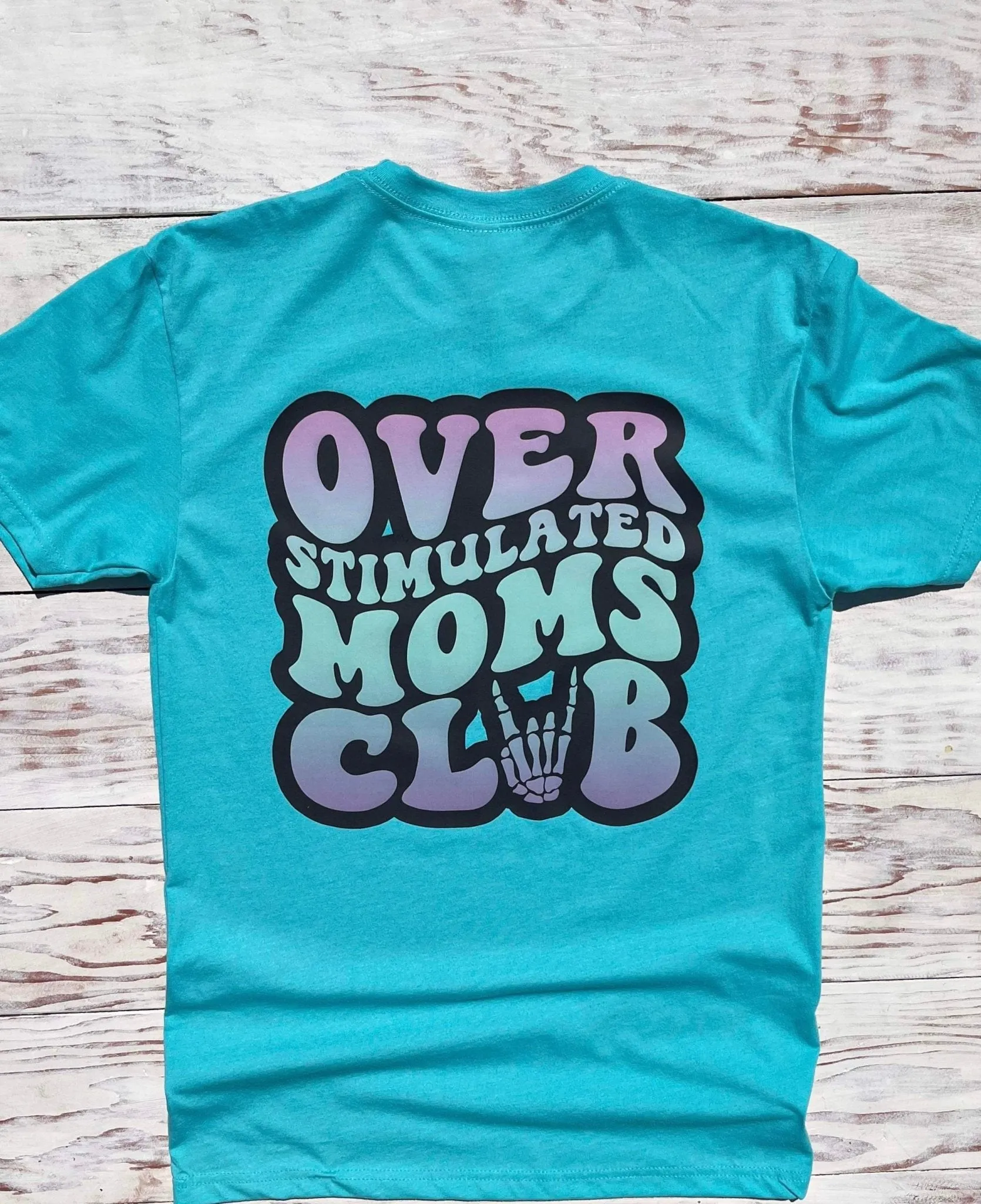 Overstimulated Moms Club Short Sleeve T-Shirt