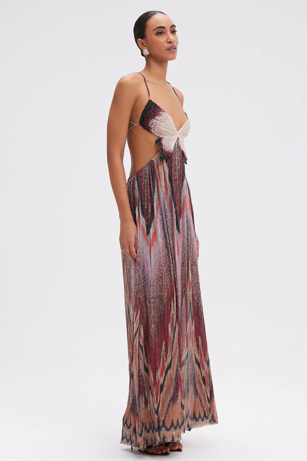 PAPILLON BUTTERFLY MAXI DRESS (RUNWAY)