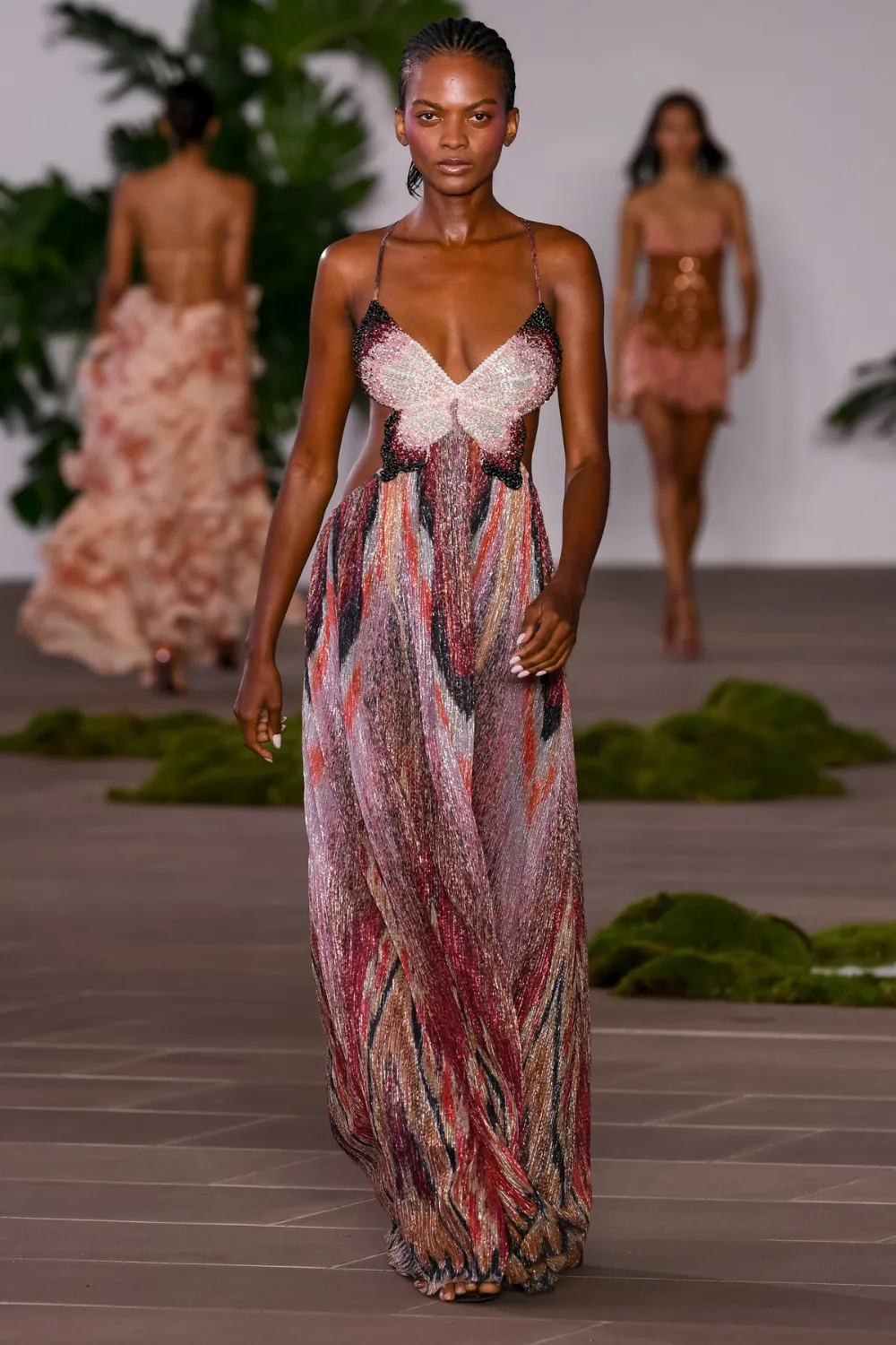 PAPILLON BUTTERFLY MAXI DRESS (RUNWAY)