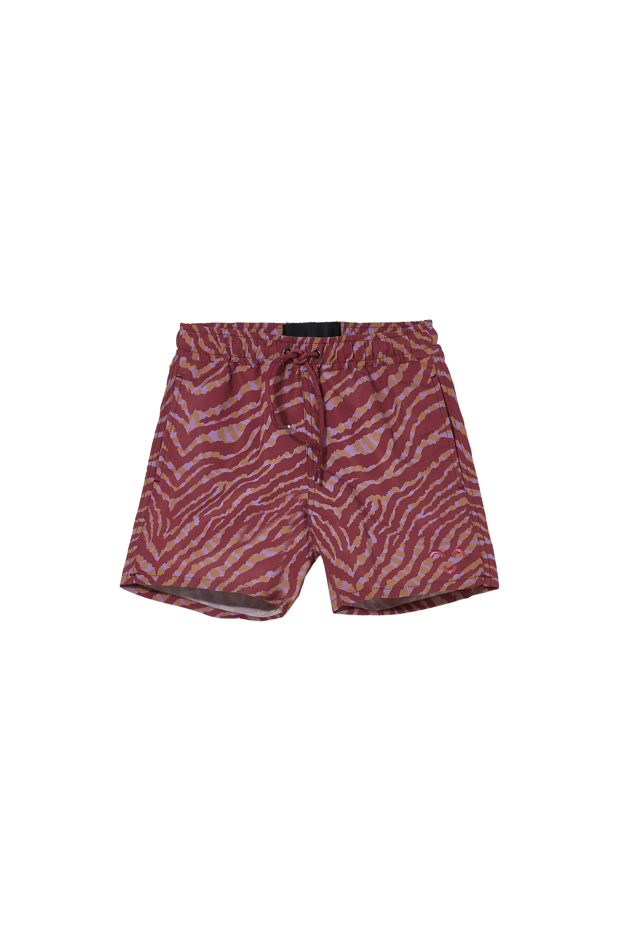 POOLBOY Dark Plum Zebra - Swimming Shorts