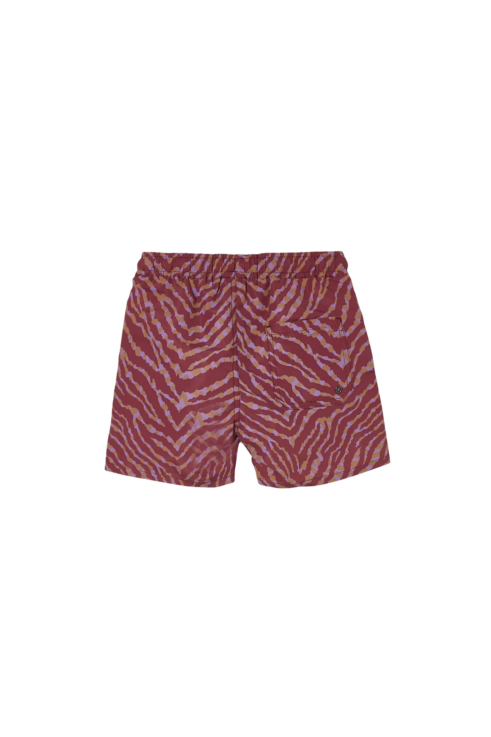 POOLBOY Dark Plum Zebra - Swimming Shorts
