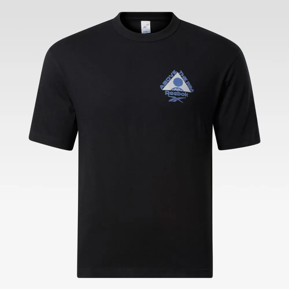 Reebok Apparel Men Above The Rim Hoopwear Tee BLACK
