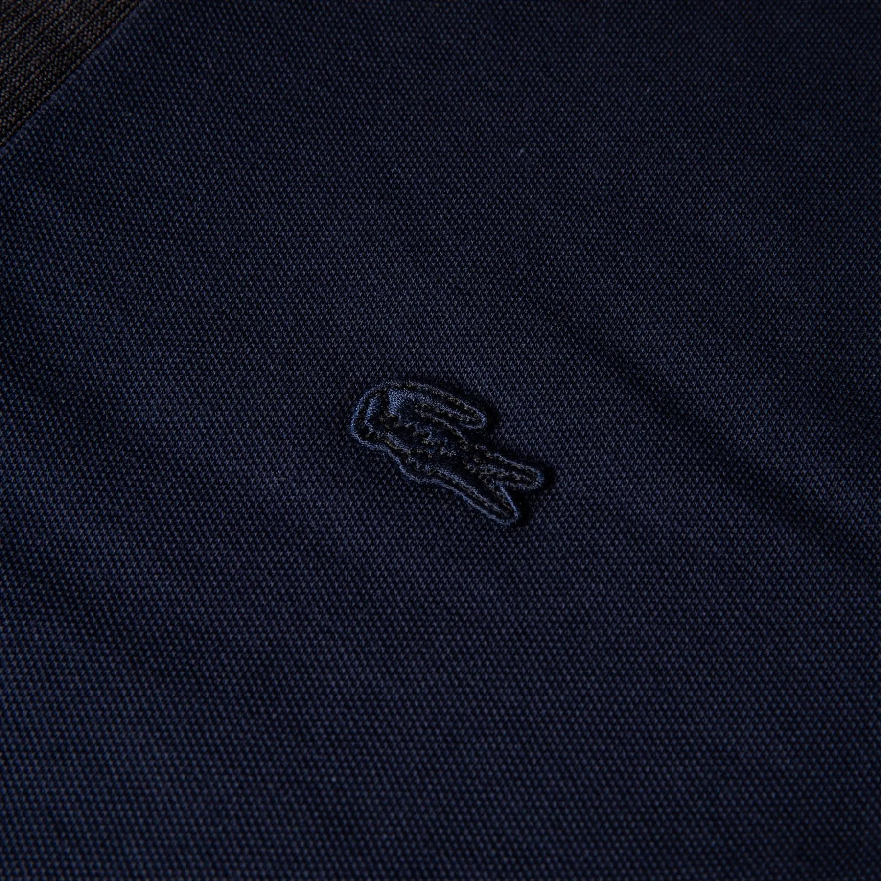 Regular Fit Contrast Neck Smart Paris Polo Navy Blue - AW23