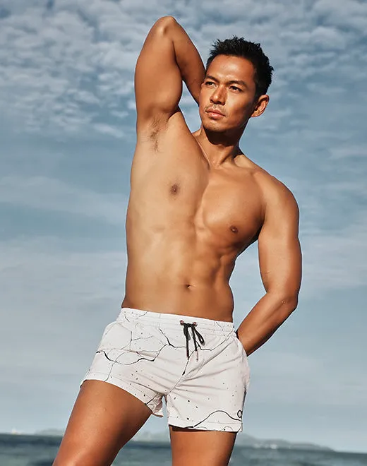 S50 Print Swimshorts - Marble