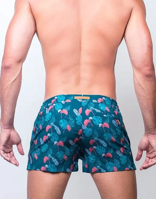 S50 Print Swimshorts - Monstera