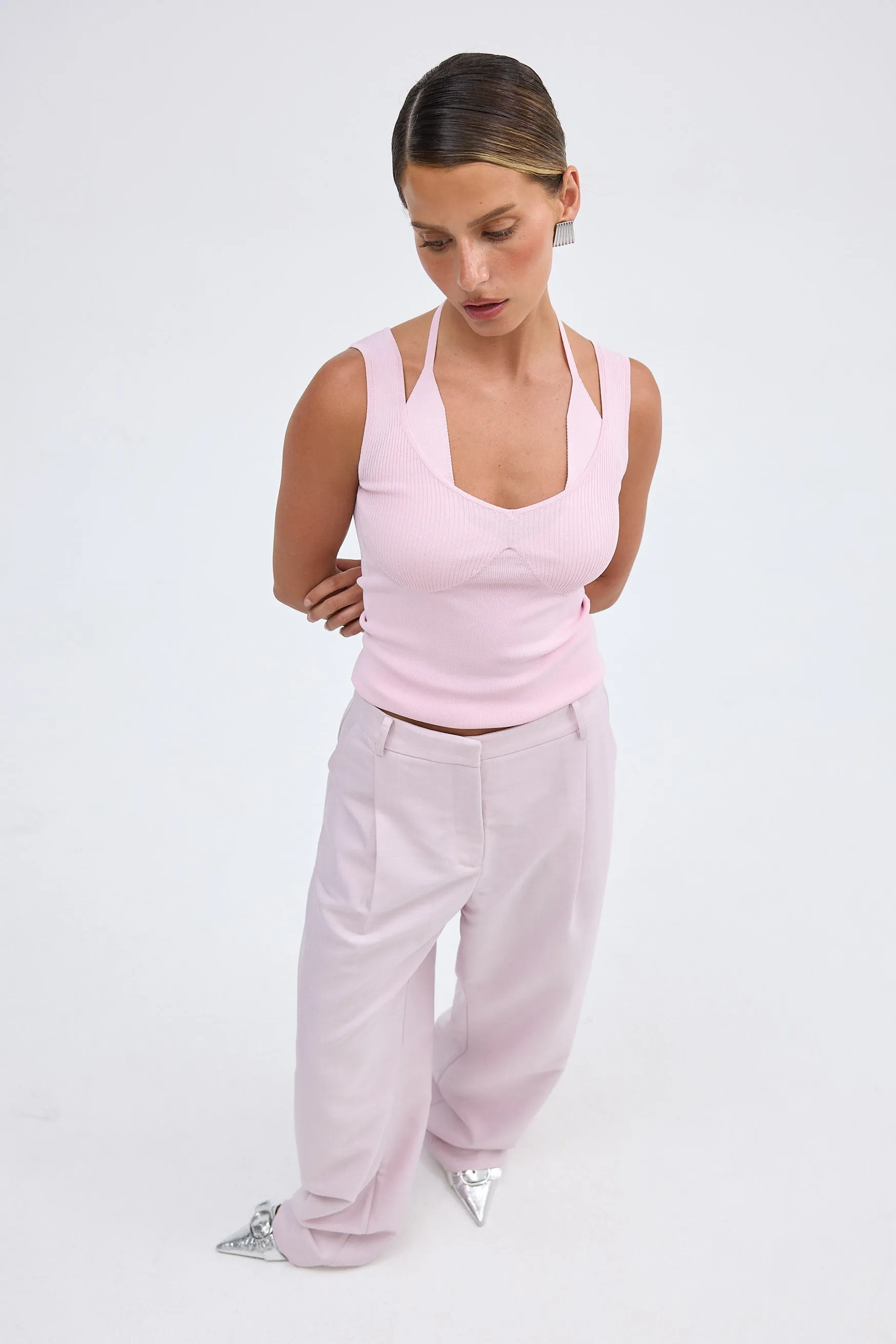 Sara Halter Top - Lilac