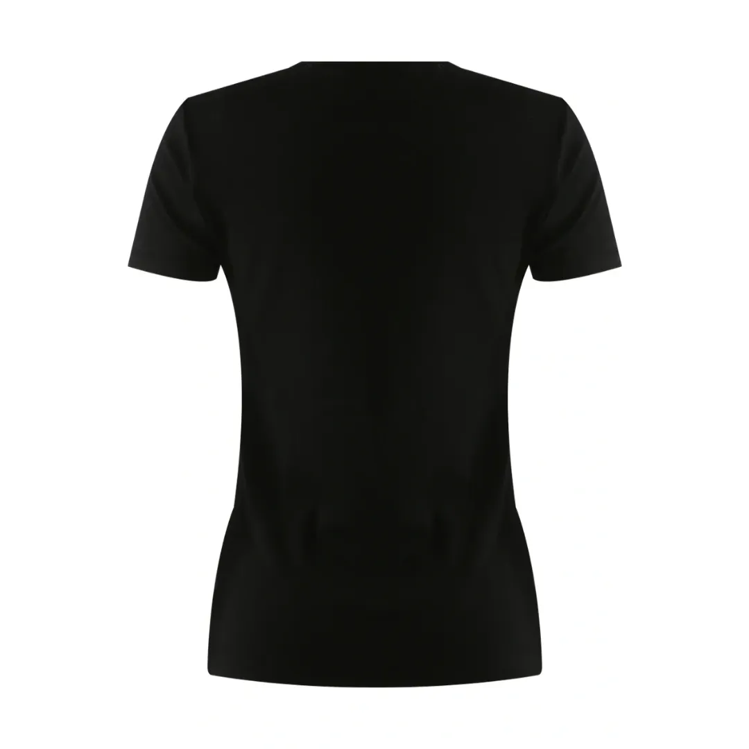 Sequin Lips Motif T'Shirt