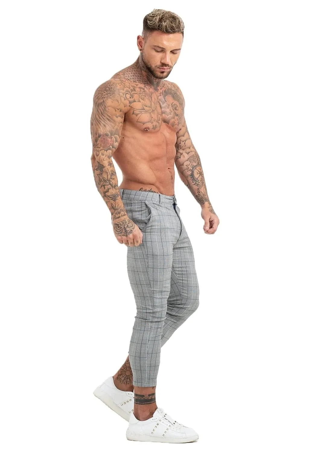 Skinny Chinos Tapered Pants