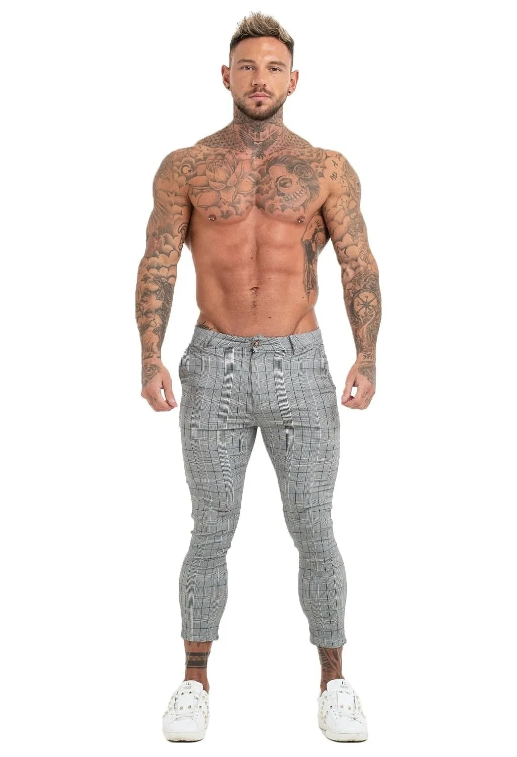 Skinny Chinos Tapered Pants