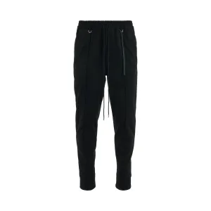 Skull Slim Fit Track Pants in Black