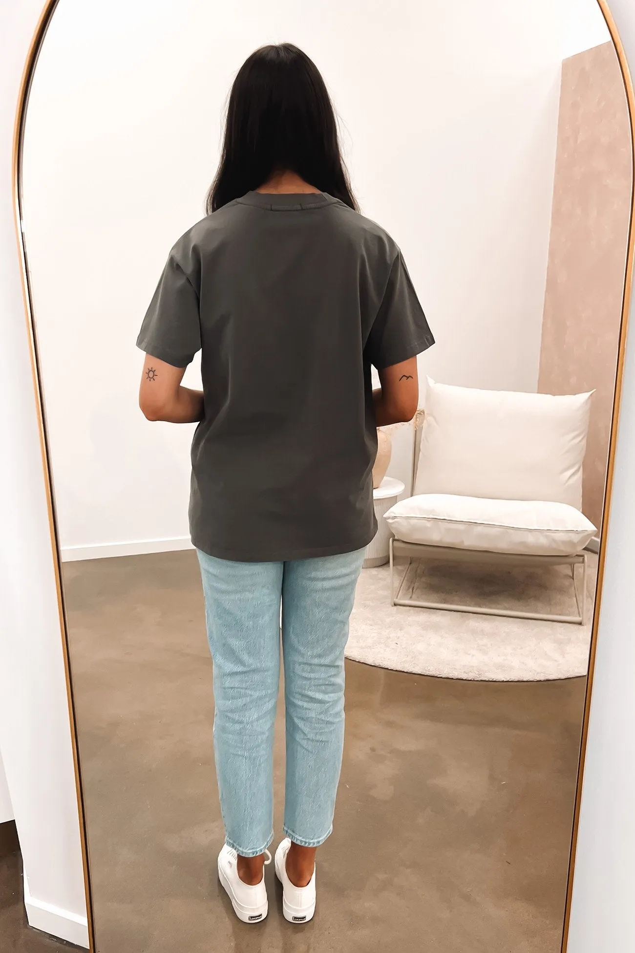 Sky Valley Tee Charcoal