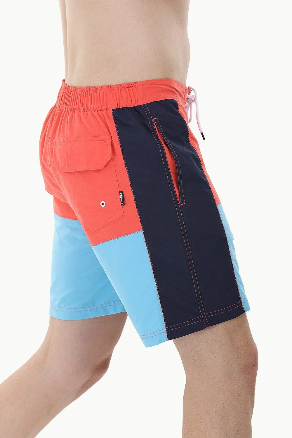 Solid Cut & Sew Swimshorts