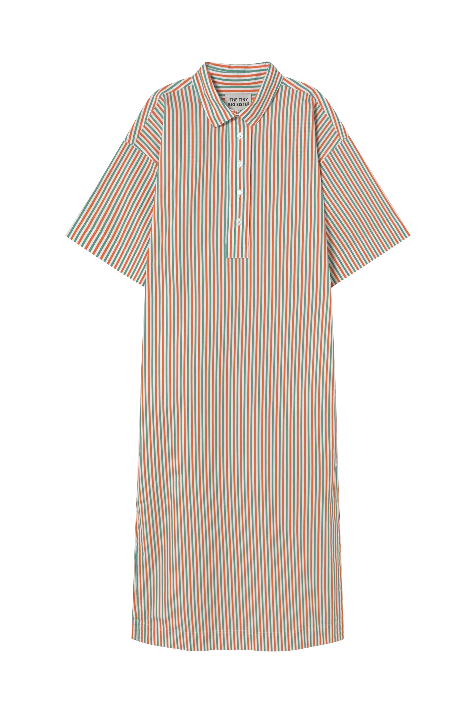 Striped Shirt Dress | The Tiny Big Sister