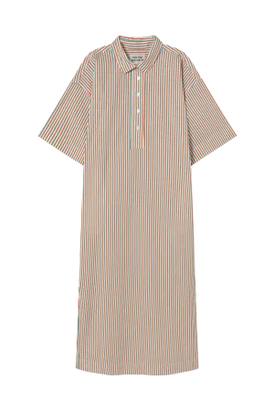 Striped Shirt Dress | The Tiny Big Sister