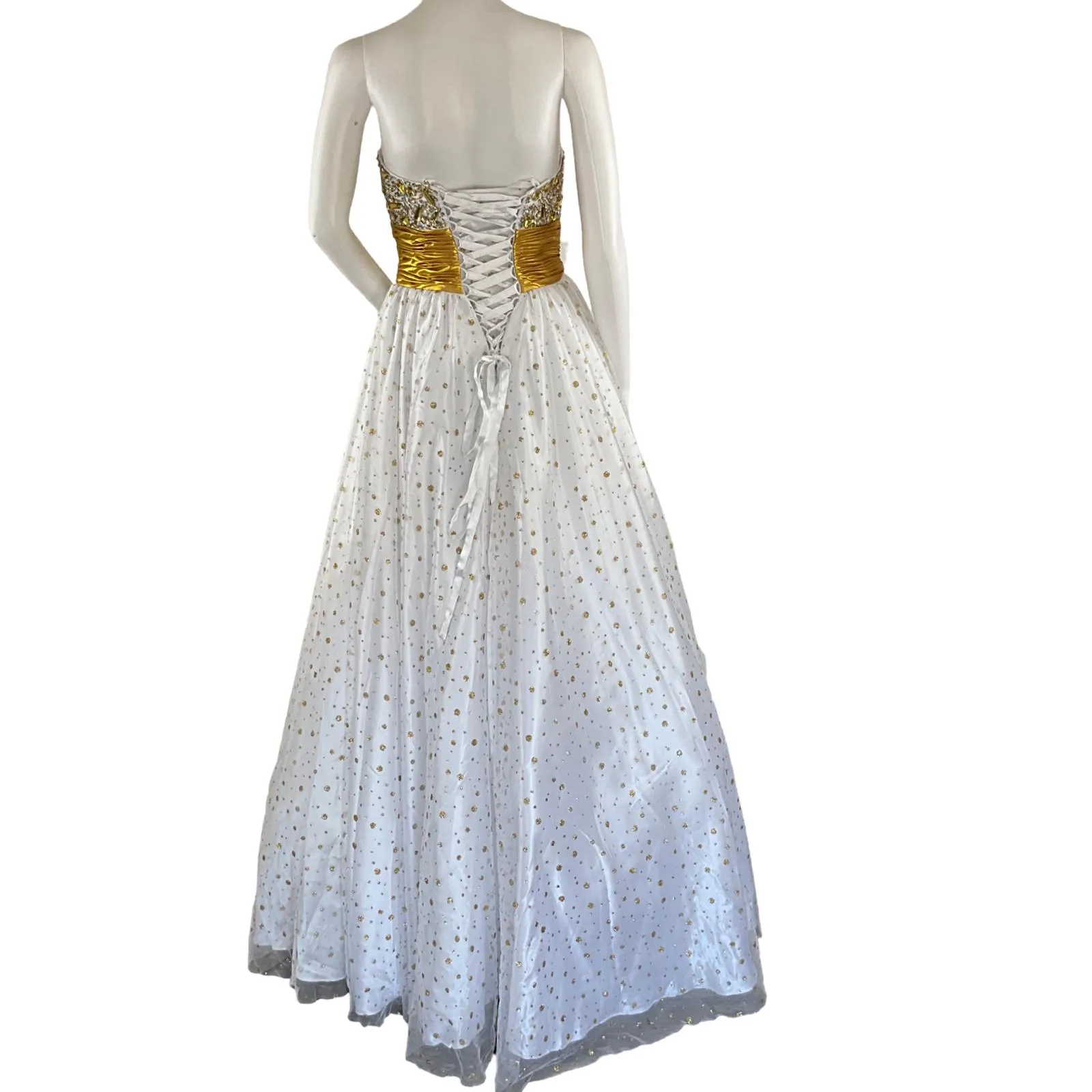Studio 17 Women’s Strapless Ball Gown Formal Prom Pageant Dress Pre-owned Sz 2