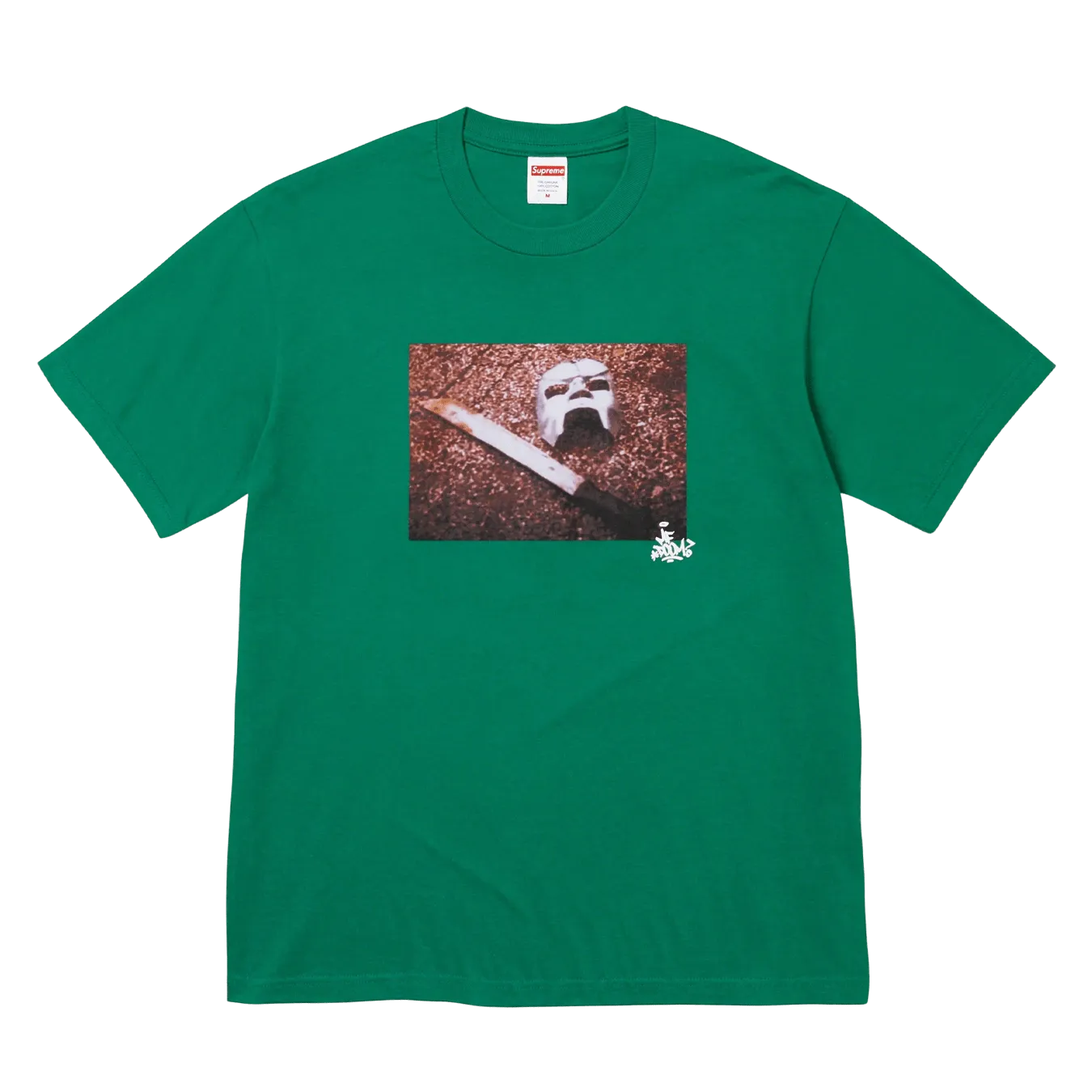 Supreme x MF DOOM tee 'Green'