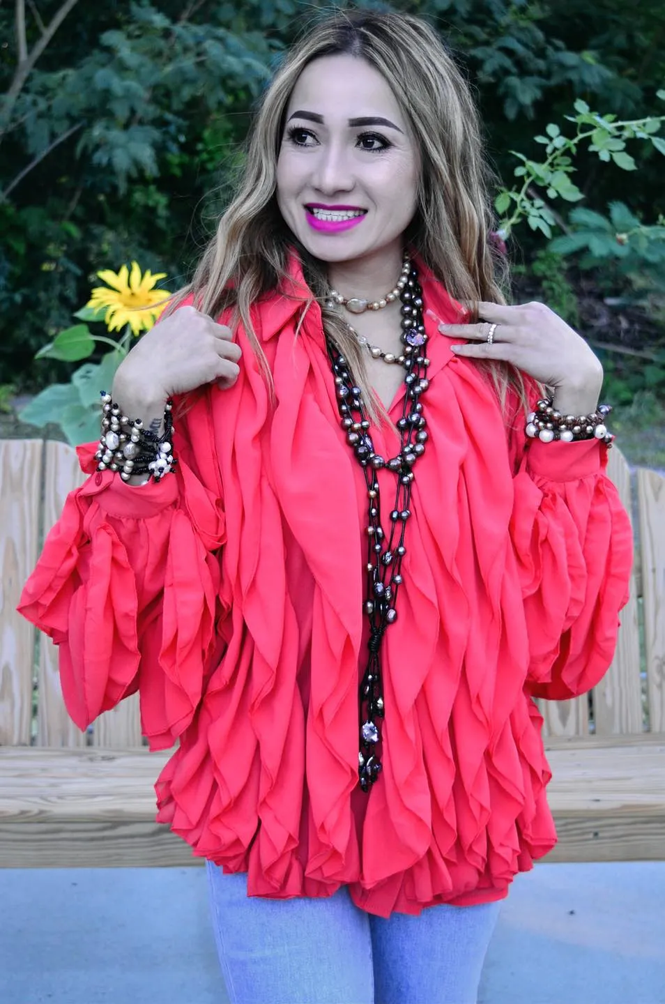 Sweet Ruffles Blouse