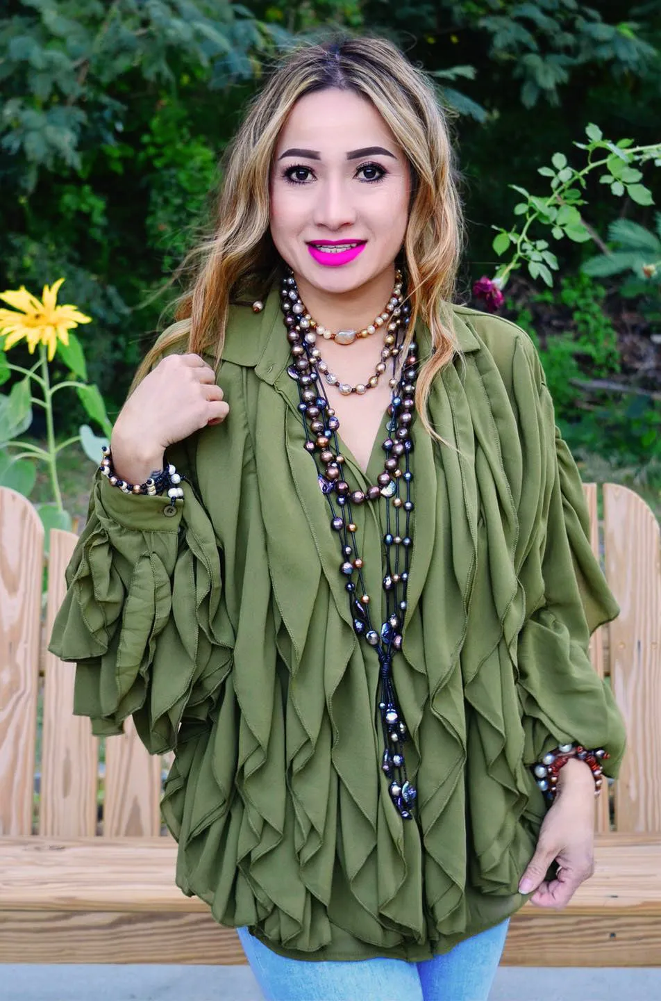 Sweet Ruffles Blouse