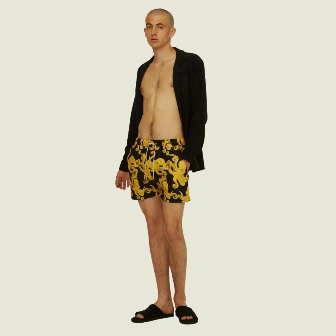Swim Short (Black Octo)