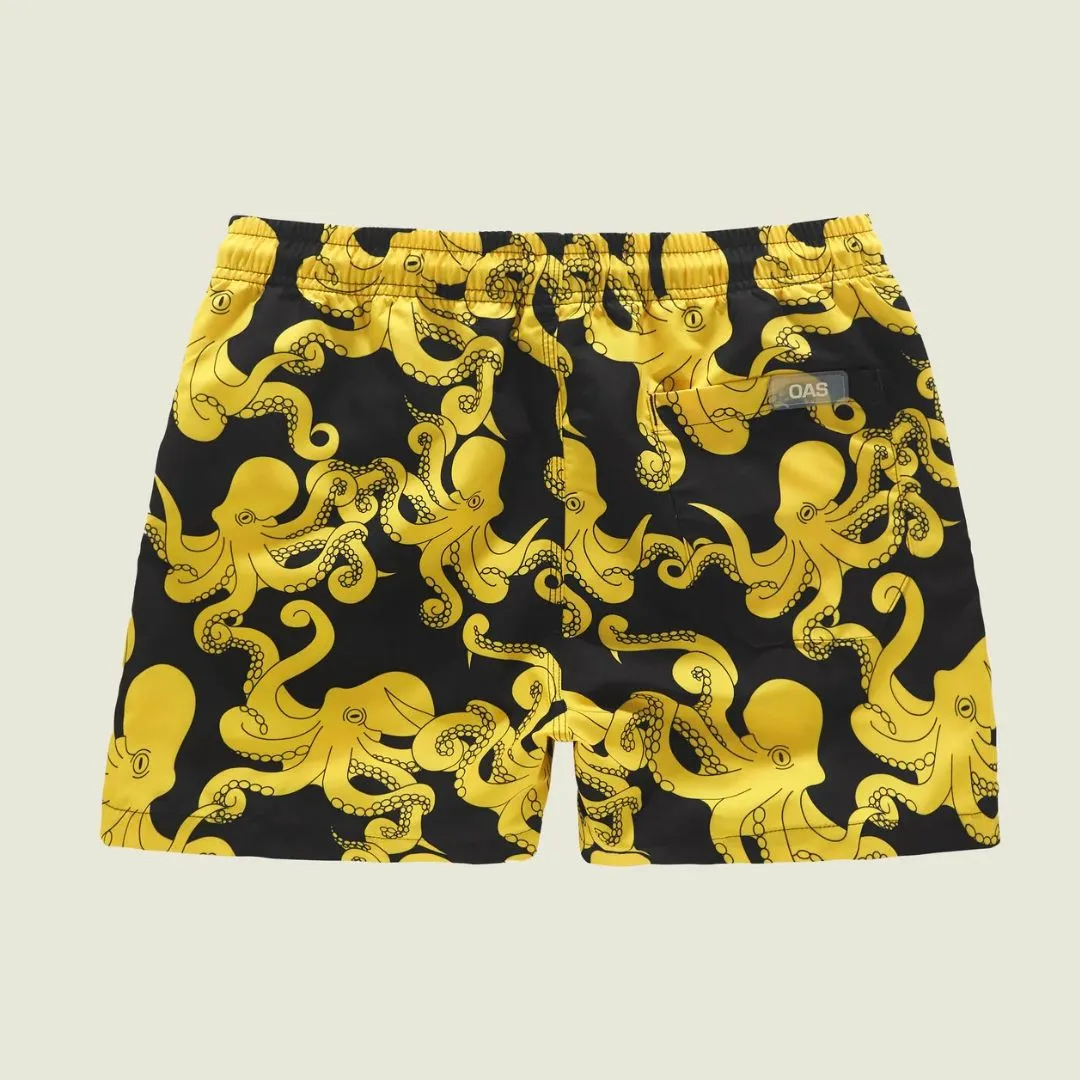 Swim Short (Black Octo)